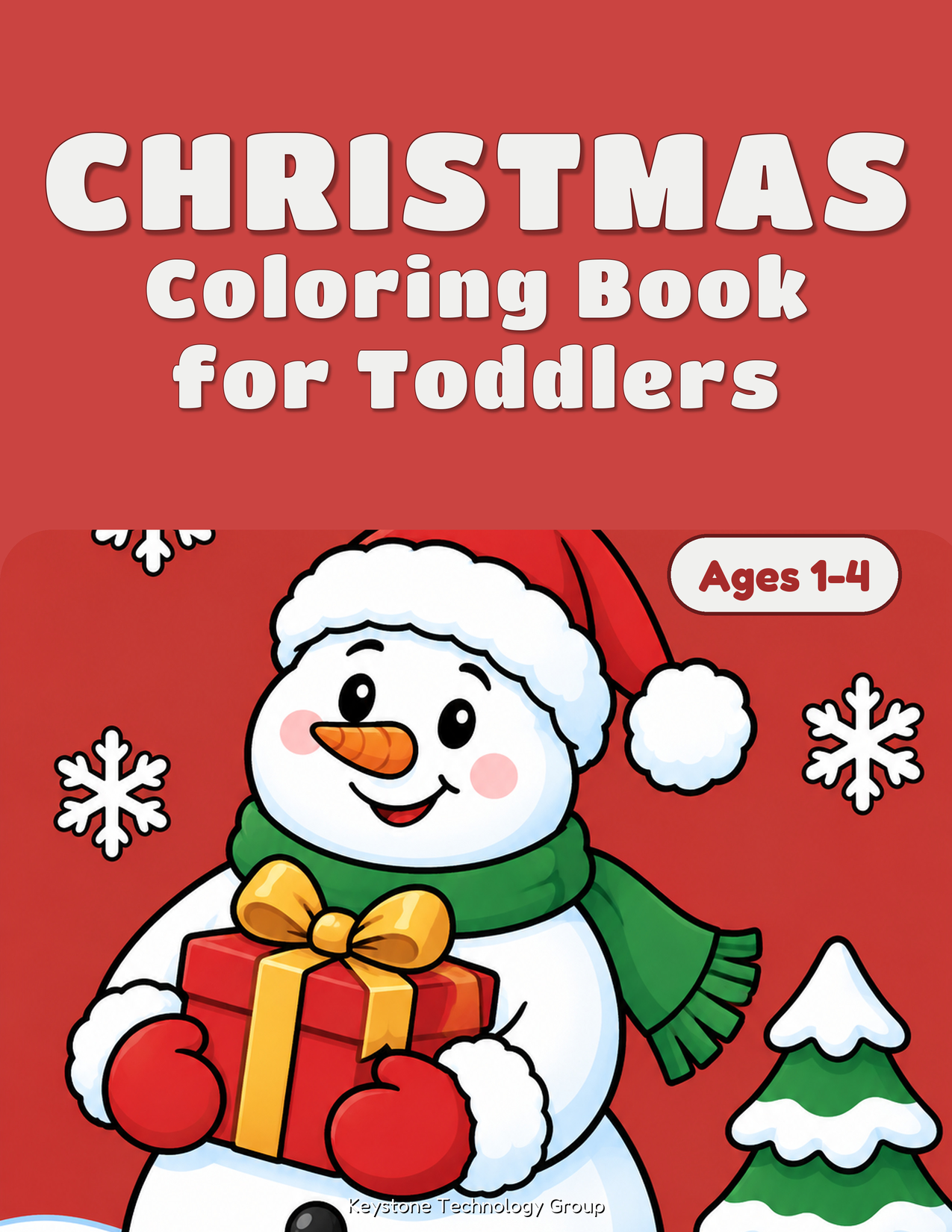 Christmas Coloring Book for Toddlers